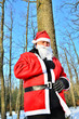 Santa Claus in forest Santa Claus in forest