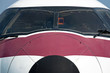 Altes Flugzeug von vorn