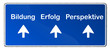 Schild Bildung