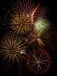 Photo: Multiple Fireworks Explosions Multiple Fireworks Explosions