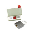 miniature house with lock