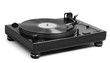 vinyl player on white background vinyl player on white background