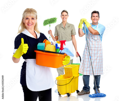 Photo: Maid woman. Maid woman.