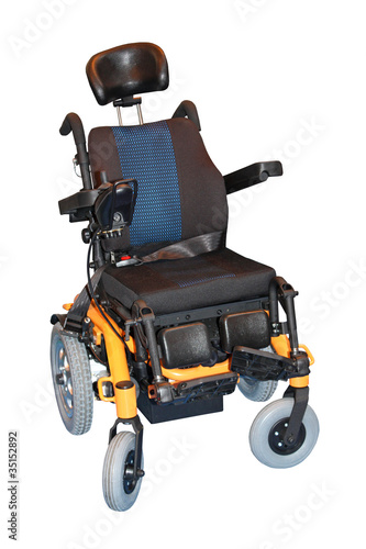 Photo: A Brand New Modern Motorised Disability Wheelchair. A Brand New Modern Motorised Disability Wheelchair.