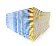 Stack of magazines