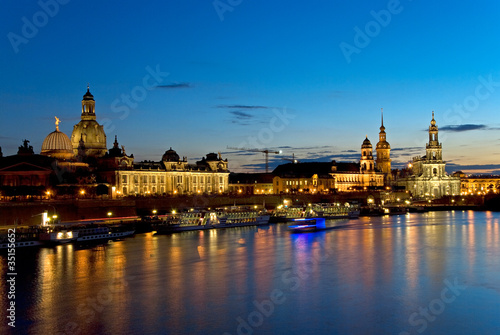 Photo: Dresden at night Dresden at night