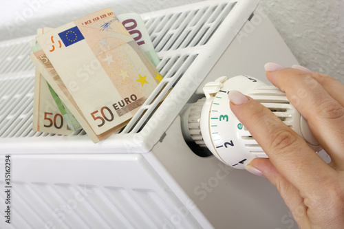 Foto: Heizkörper, Thermostat Heizkörper, Thermostat