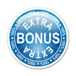 Pegatina redonda 100% EXTRA BONUS