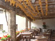 terrasse à Pérouge