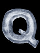 Eis Buchstabe Q
