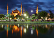 Blue Mosque with reflection - Istanbul Blue Mosque with reflection - Istanbul