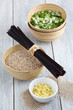 Frische asiatische Zutaten