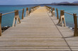 Pasarela sobre el mar