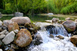 Mijares river near Montanejos nature Castellon