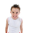 Angry little boy