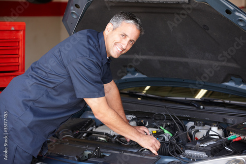 Photo: Mechanic at work Mechanic at work
