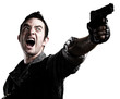 soldier with gun