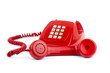 Red Old Telephone