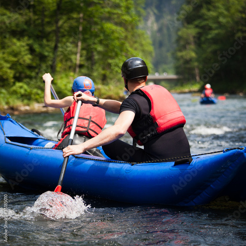 Photo: white water rafting white water rafting