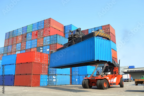 Foto: Container forklift Container forklift