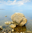 The big stone on seacoast