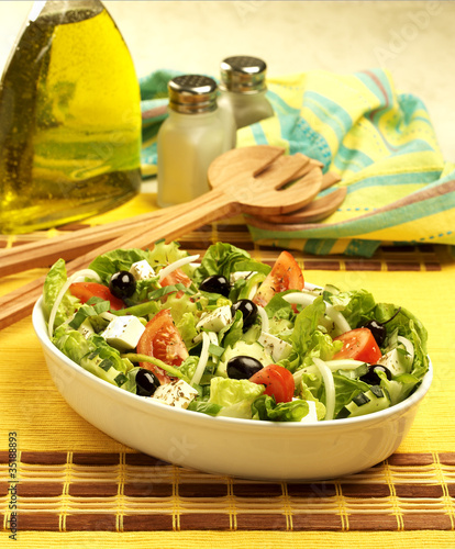 Photo: Ensalada griega Ensalada griega