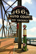 Cartaz na route 66