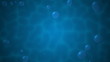 Abstrakter blauer Hintergrund (Tropfen-Animation)