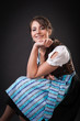 Frau in Tracht