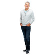 Portrait of handsome mature man standing