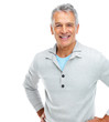 Portrait of relaxed mature man Portrait of relaxed mature man