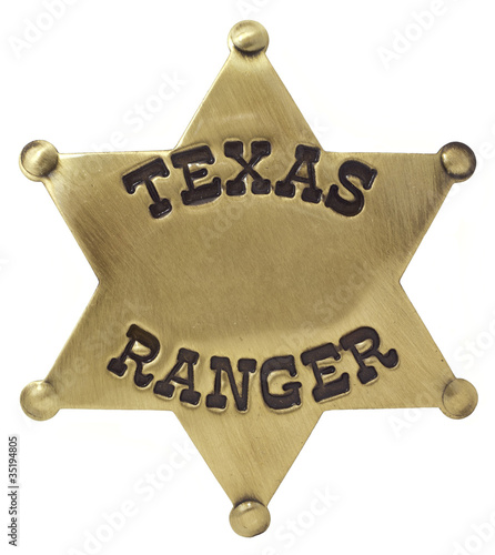 Foto: Texas Ranger Badge Texas Ranger Badge