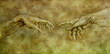 After Michelangelo - Adam and God After Michelangelo - Adam and God