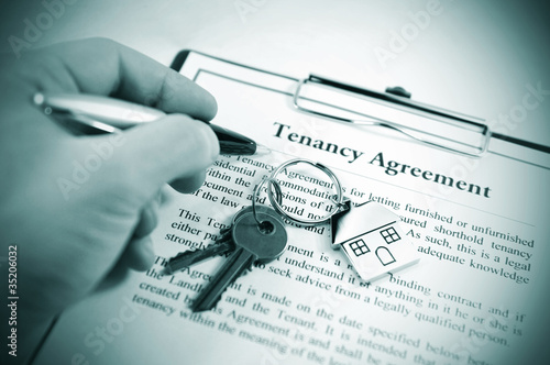 Photo: Tenancy agreement Tenancy agreement
