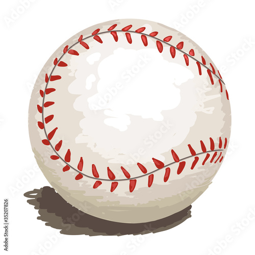 Vektor: baseball isolated baseball isolated