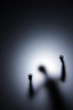 ghostly person