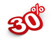 Photographie : Percent sticker 3d render illustration