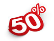 Images : Percent sticker 3d render illustration
