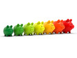 Piggy Bank energy concept