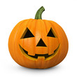 Illustration: Halloween - carved pumpkin Halloween - carved pumpkin