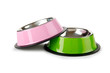 Pet bowl isolated on the white background Pet bowl isolated on the white background