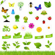 Eco Set With Nature Icons Eco Set With Nature Icons