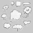 Vektor: speak clouds speak clouds