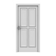 White door isolated on white background White door isolated on white background