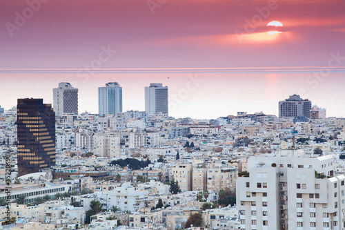 Foto: Tel aviv skyline Tel aviv skyline