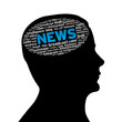 Silhouette head - News