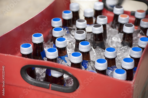 Photo: bottles of beer at the ballpark bottles of beer at the ballpark