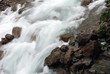 Water flowing over rocks Water flowing over rocks