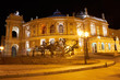 Night view of the opera house in Odessa