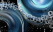 Background abstract sky numbers